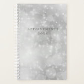 Modern Silver Bokeh Planner (Voorkant)