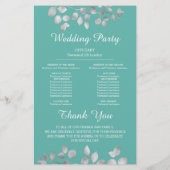 Modern Silver Floral (Achterkant)