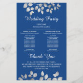 Modern Silver Floral (Achterkant)