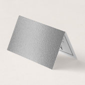 Modern Silver Foil Agenda Appointcard Visitekaartje (Achterkant)