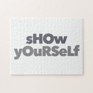 Modern, simpel, bold, urban design Show Yourself Legpuzzel