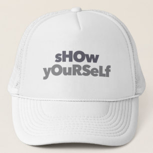 Modern, simpel, bold, urban design Show Yourself Trucker Pet