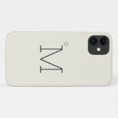 Modern Simpel Case-Mate iPhone Case (Achterkant (horizontaal))