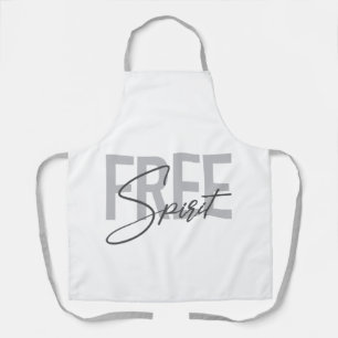 Modern, simpel, cool typography of Free Spirit Schort