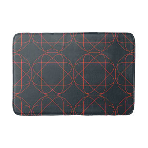 Modern, simpel, cute, playful geometric pattern badmat
