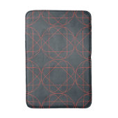 Modern, simpel, cute, playful geometric pattern badmat (Voorkant Verticaal)
