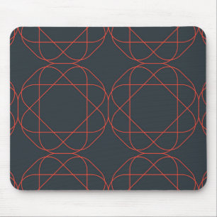 Modern, simpel, cute, playful geometric pattern muismat