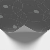 Modern, simpel, playful, fun pattern of circle cadeaupapier (Hoek)