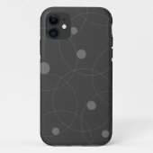 Modern, simpel, playful, fun pattern of circle Case-Mate iPhone case (Achterkant)