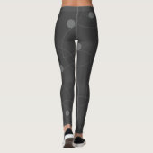 Modern, simpel, playful, fun pattern of circle leggings (Achterkant)