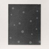 Modern, simpel, playful, fun pattern of circle legpuzzel (Verticaal)