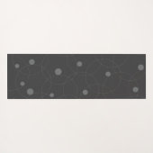 Modern, simpel, playful, fun pattern of circle yogamat (Achterkant (horizontaal))