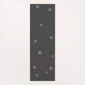 Modern, simpel, playful, fun pattern of circle yogamat (Voorkant)
