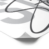 Modern, simpel, stedelijk, typography Stay Strong Poster (Hoek)