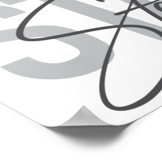 Modern, simpel, stedelijk, typography Stay Strong Poster (Hoek)