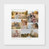 Modern Simple 7 Photo Collage Christmas (Voorkant)