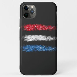 ** Modern Simple - Abstracte Amerikaanse vlag Case-Mate iPhone Case