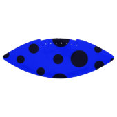 Modern Simple Black polka dot yellow pattern American Football (Paneel)