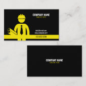 Modern Simple Building Company Visitekaartje (Voorkant / Achterkant)