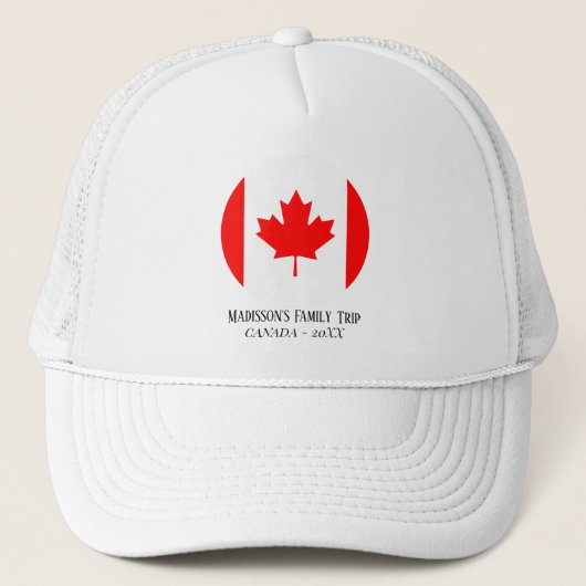 Modern Simple canada Trucker Pet (Voorkant)