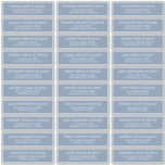 Modern Simple Chic Wedding Guest Names Address Sticker<br><div class="desc">Bestaat uit eenvoudige sans serif en moderne serif typografie. Deze elementen zijn eenvoudig,  elegant en modern. Dit heeft 30 sticker. Dit is ontworpen door White Paper Birch Co. exclusief voor Zazzle. Hier te vinden op: http://www.zazzle.com/store/whitepaperbirch</div>