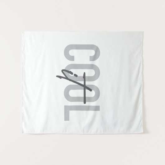 Modern, simple, cool typography of Cool It Wandkleed (Voorkant (horizontaal))
