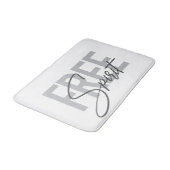 Modern, simple, cool typography of Free Spirit Badmat (Gekanteld)