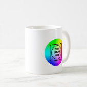 Modern Simple Custom Business Logo Template mug Koffiemok (Voorkant rechts)