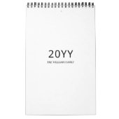 Modern Simple Custom Family Photo 2023 Calendar Kalender (Hoes)