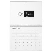 Modern Simple Elegant 2026 Calendar Kalender (Jan 2027)