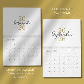 Modern Simple Elegant 2026 Calendar Kalender