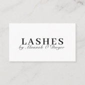 Modern, Simple, Elegant Business Card Visitekaartje (Voorkant)