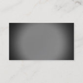 Modern Simple Grey Consultant-Visitekaartje Visitekaartje (Achterkant)