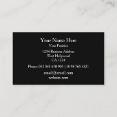 Modern Simple Logo Professional Visitekaartje (Achterkant)