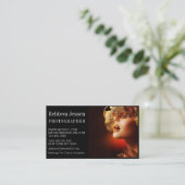 Modern Simple Minimal Photo QR Code Social Media  Visitekaartje (Staand voorkant)