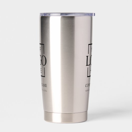 Modern Simple Personalized Company Logo Branded Geïsoleerde Drinkbeker (Links)