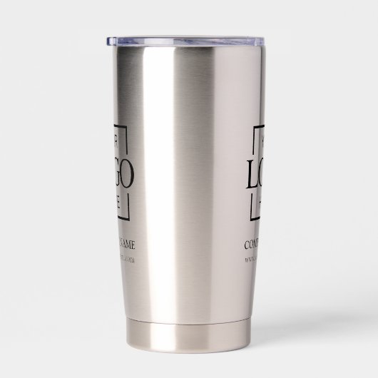 Modern Simple Personalized Company Logo Branded Geïsoleerde Drinkbeker (Rechts)