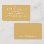 Modern Simple Script Vrijgezellenfeest Ticket nodi Informatiekaartje (Voorkant / Achterkant)