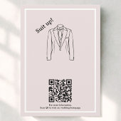 Modern Simple Silhouette Minimalist Kaart