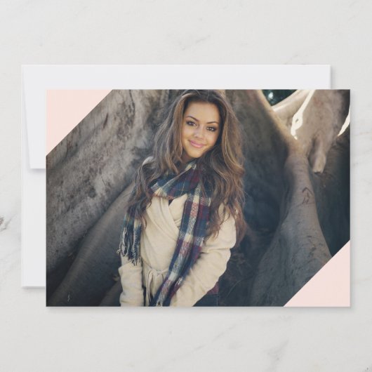 Modern Simple Sweet 16 Kaart (Achterkant)