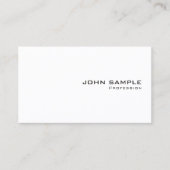 Modern Simple Template Elegant Professional Visitekaartje (Voorkant)