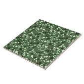 Modern Simple Terrazzo Green Tegel Tegeltje (Zijkant)