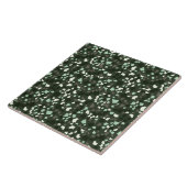 Modern Simple Terrazzo Green Tegel Tegeltje (Zijkant)