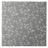 Modern Simple Terrazzo Grey White Tegel Tegeltje (Voorkant)