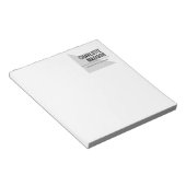 Modern Simple Trendy Minimalist Plain Notitieblok (Schuin)