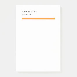Modern Simple Trendy Minimalist Post-it® Notes