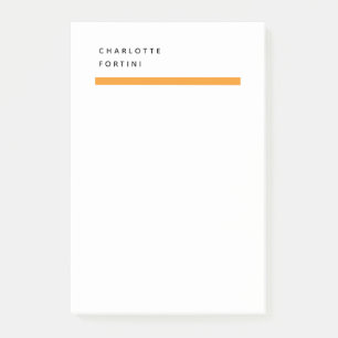 Modern Simple Trendy Minimalist Post-it® Notes