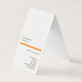 Modern Simple Trendy Minimalist Visitekaartje