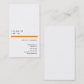 Modern Simple Trendy Minimalist Visitekaartje (Voorkant / Achterkant)