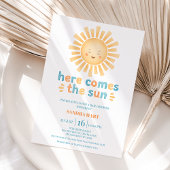 Modern Sinaasappel Blauwgroen hier komt het Son Ba Kaart